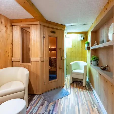 With A Shared Sauna In *