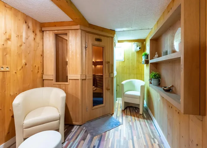 With A Shared Sauna In *